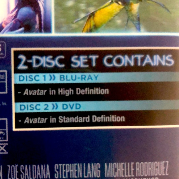 AVATAR BLU-RAY & DVD James Cameron - Picture 6 of 10